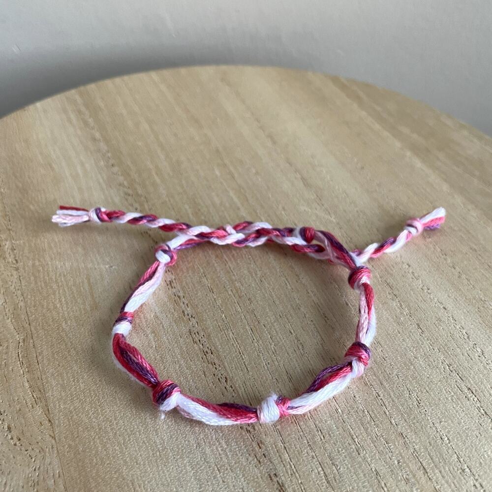 Cherith Bracelet anklet trendy comfortable tie embroidery thread woven gift